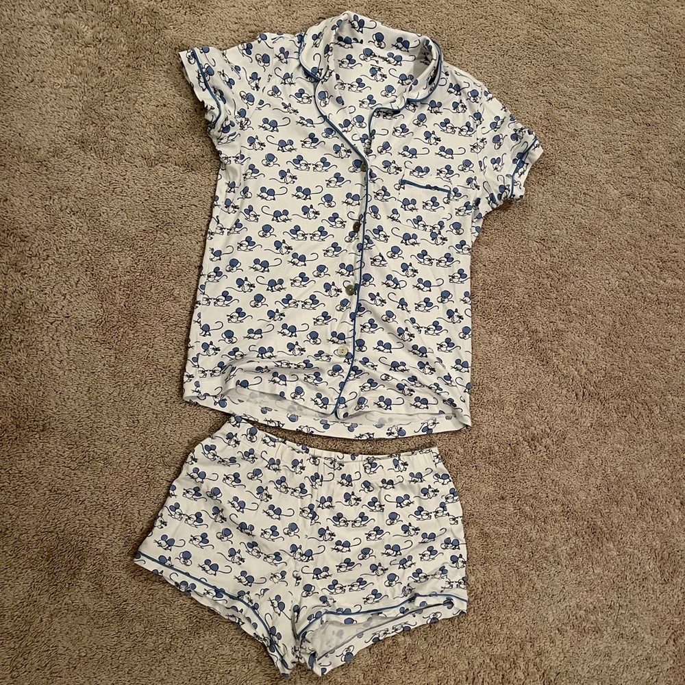 ROLLER RABBIT GYM RAT PJ SET.